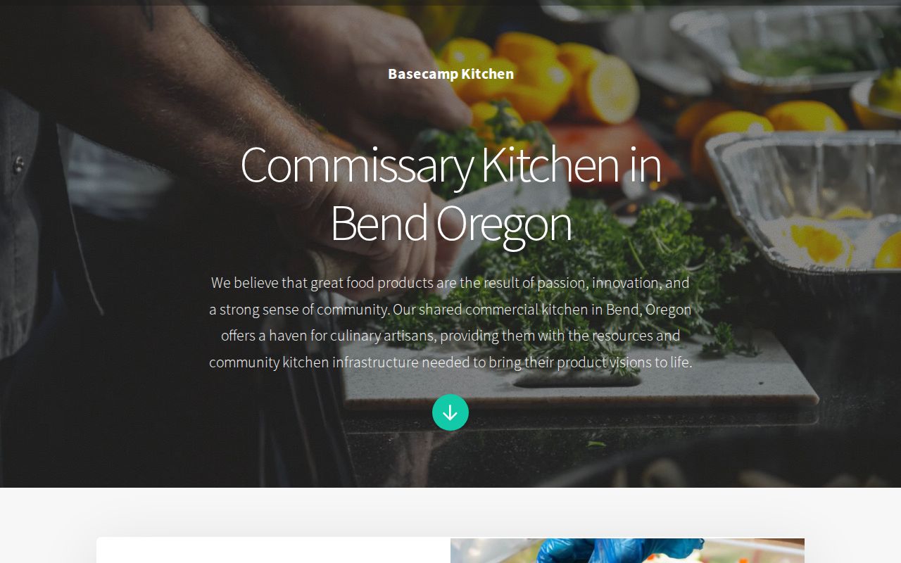 Basecamp Kitchen Commissary Kitchen Bend Oregon